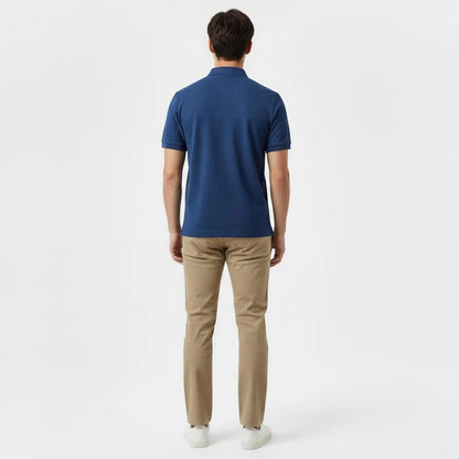MEN'S   ZIPPER   POLO